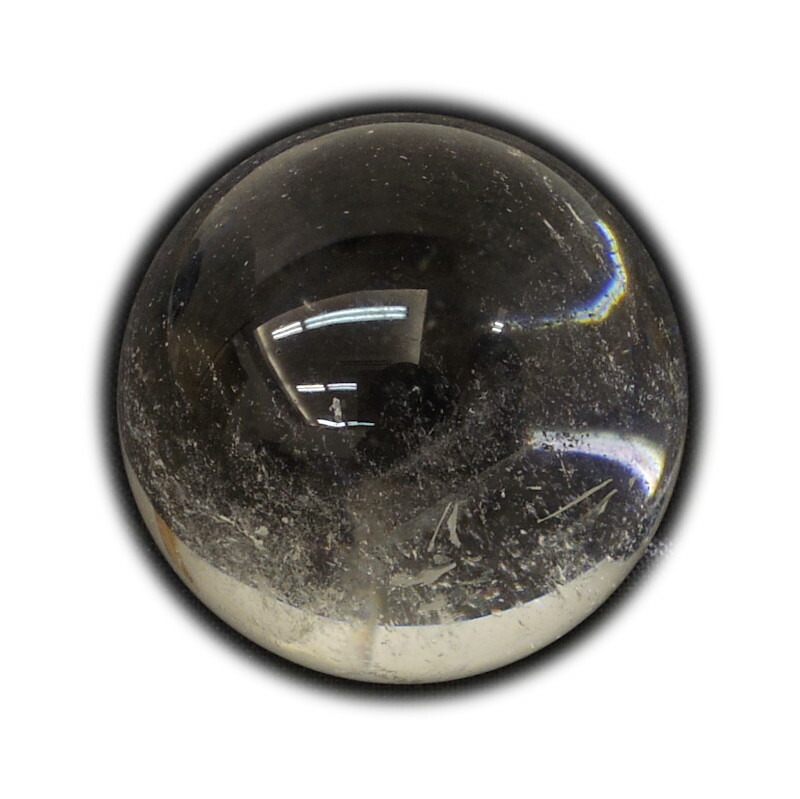 水晶　ロッククリスタル　丸玉 水晶 ロッククリスタル 丸玉 約29.2ミリ 透明本水晶 ガラス台付き