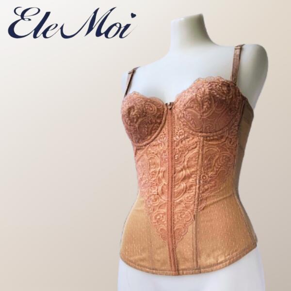EleMoi エレモア ハイウエストスリーインワン／パープル・ブラック・モカ（色つや３色）  手を加える下着類 ファンデーション コイルボーン 乳ぶさ 優勝杯 うしろ側 酉の方角 レングス