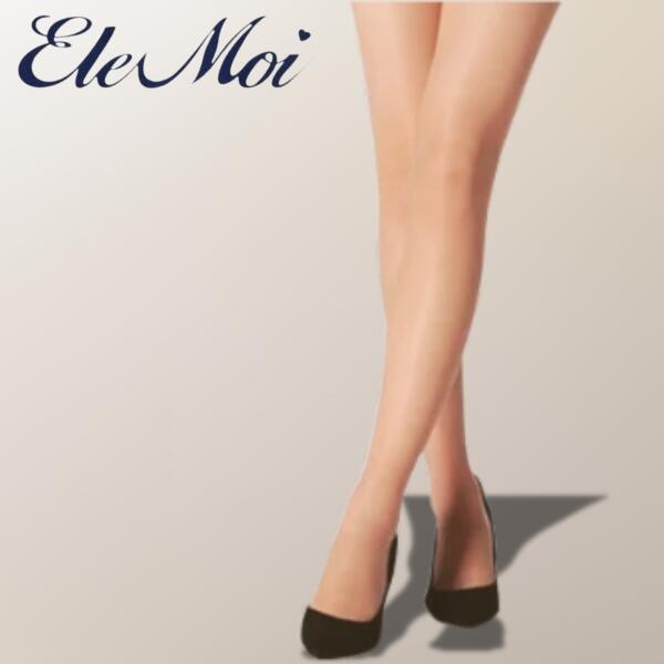 EleMoi エレモア  スリムスーパーサポート ストッキング （色つや全５色） １４０デニール／７座標軸着圧 フットケア