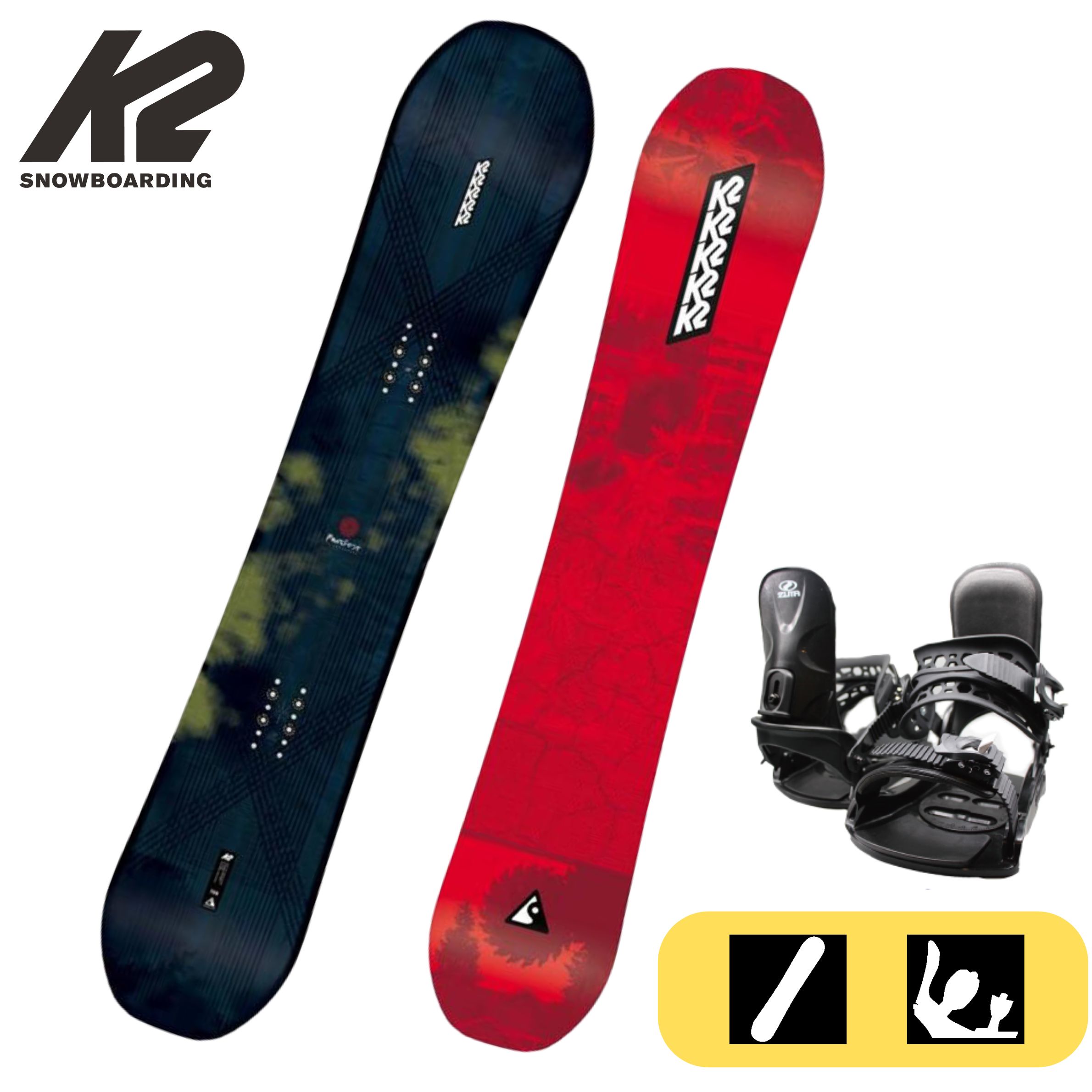 最終価格 24モデル 【K2】MANIFEST JP 中上級者向け ケーツー　２点セット　　ハイブリッドキャンバー　ディレクショナルツイン　フリースタイル　カービング　パウダー　【147cm,150cm,153cm,156cm,159cm】