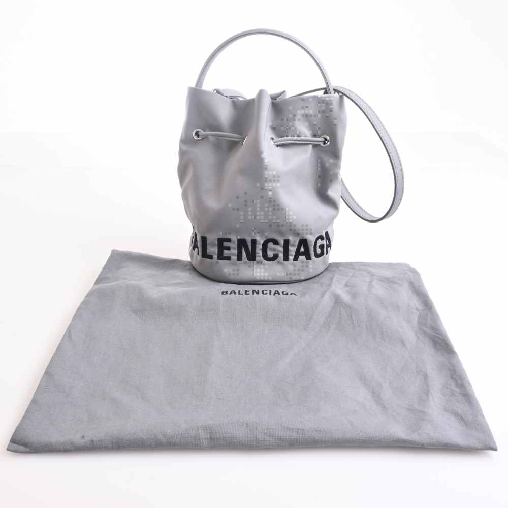 Balenciaga バレンシアガ キャンバス WHEEL 2WAY XS ハンドバッグ