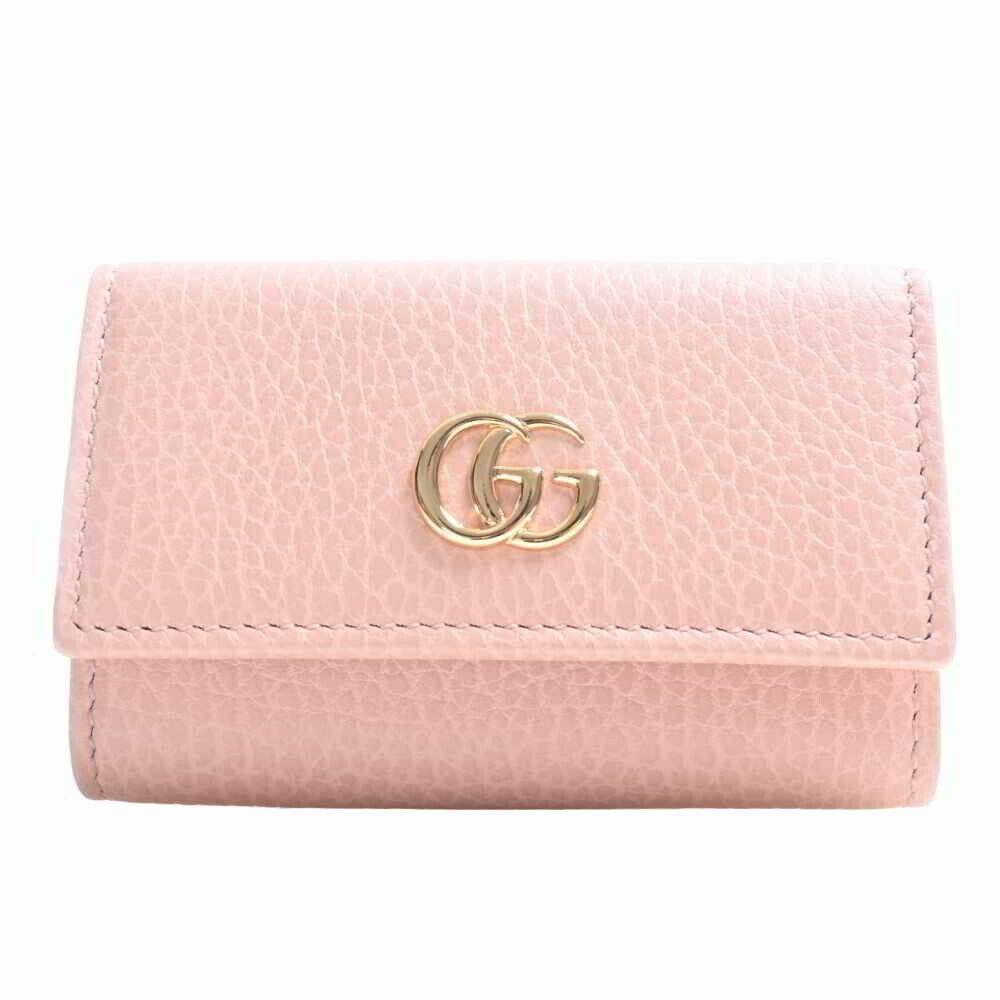 Gucci - 新品 グッチ プチマーモント ダブルG 6連キーケース(456118