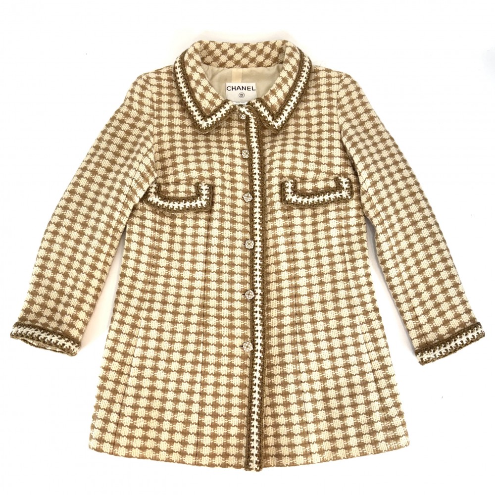 楽天市場】【γ】【返品可】シャネル CHANEL ファージャケット 2021年AW