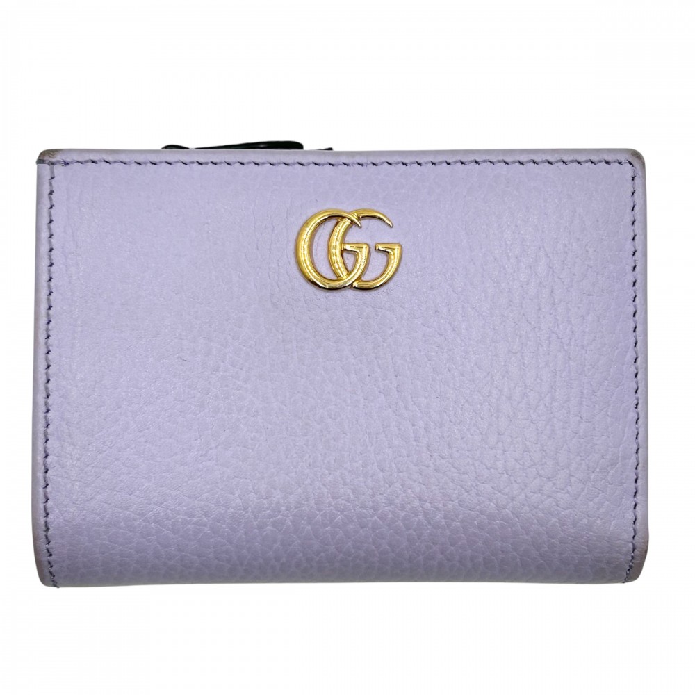 楽天市場】グッチ 二つ折り財布 レディース インターロッキングG W  