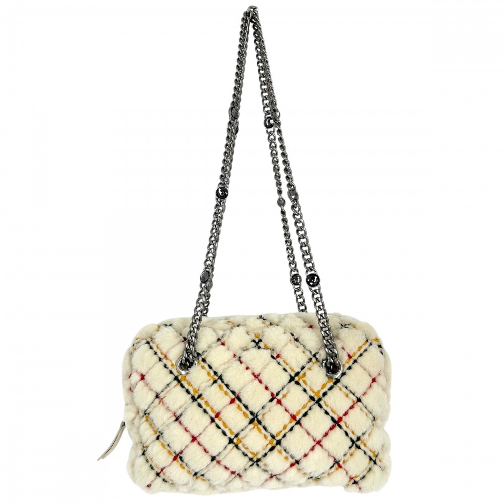 楽天市場】【美品】ミュウミュウ【MIUMIU】キルティングレザー