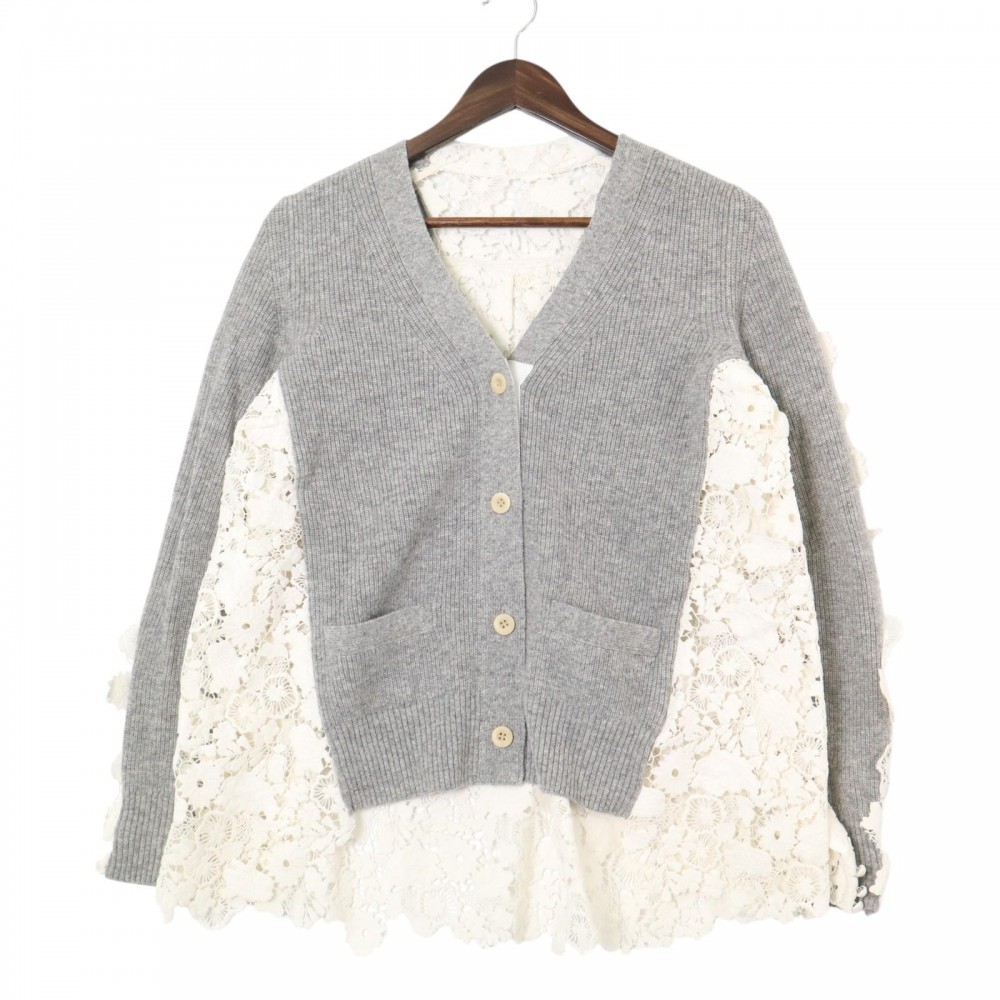 sacai Suiting Knit Cardigan　21AW ドッキング 楽天市場】sacai サカイ 21AW Suiting Knit Cardigan スーチング