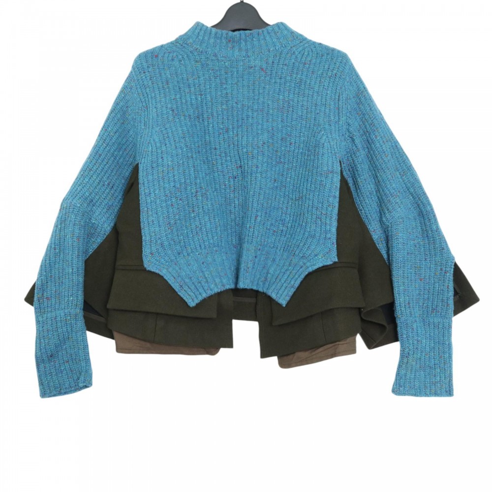 Sacai ニット 楽天市場】sacai サカイ 20SS ニットドッキングコットンプル