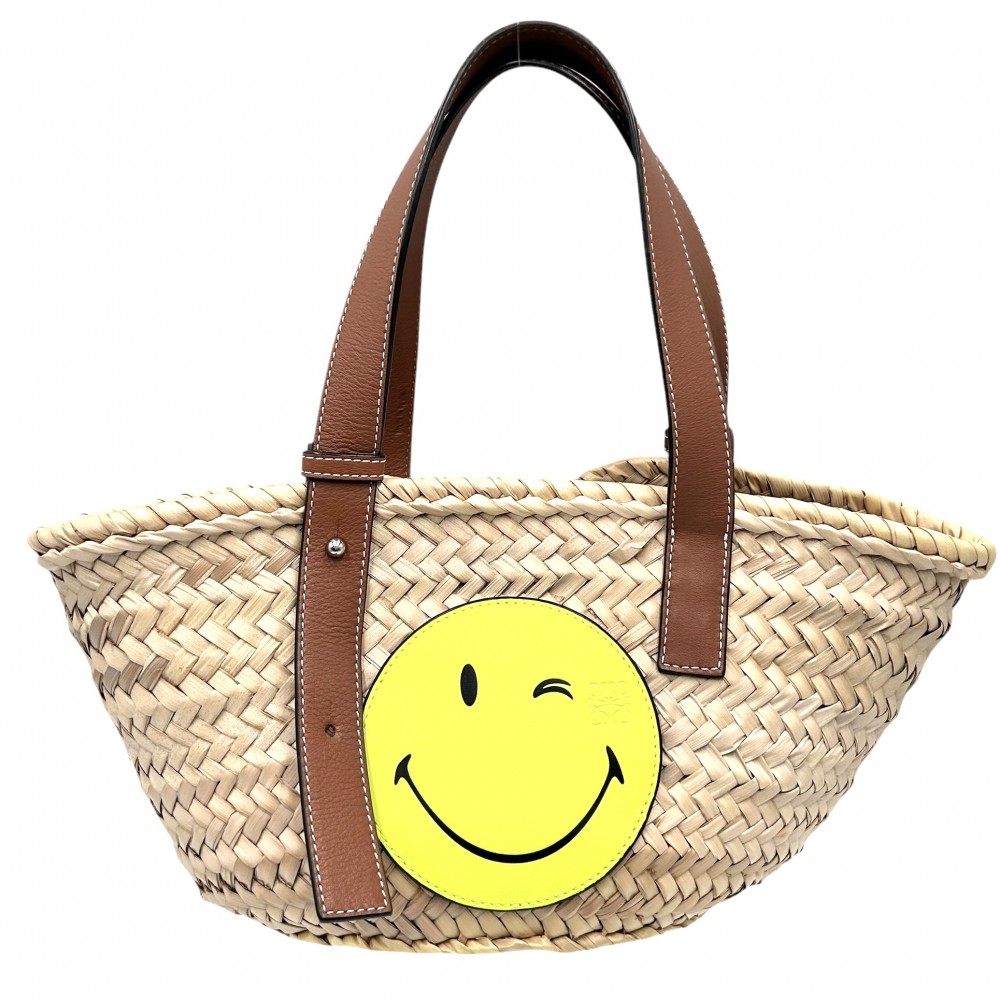 美品✨　【LOEWE 】　スクエアバスケットバッグ Basket（LOEWE） LOEWE ロエベ Square Basket スクエア