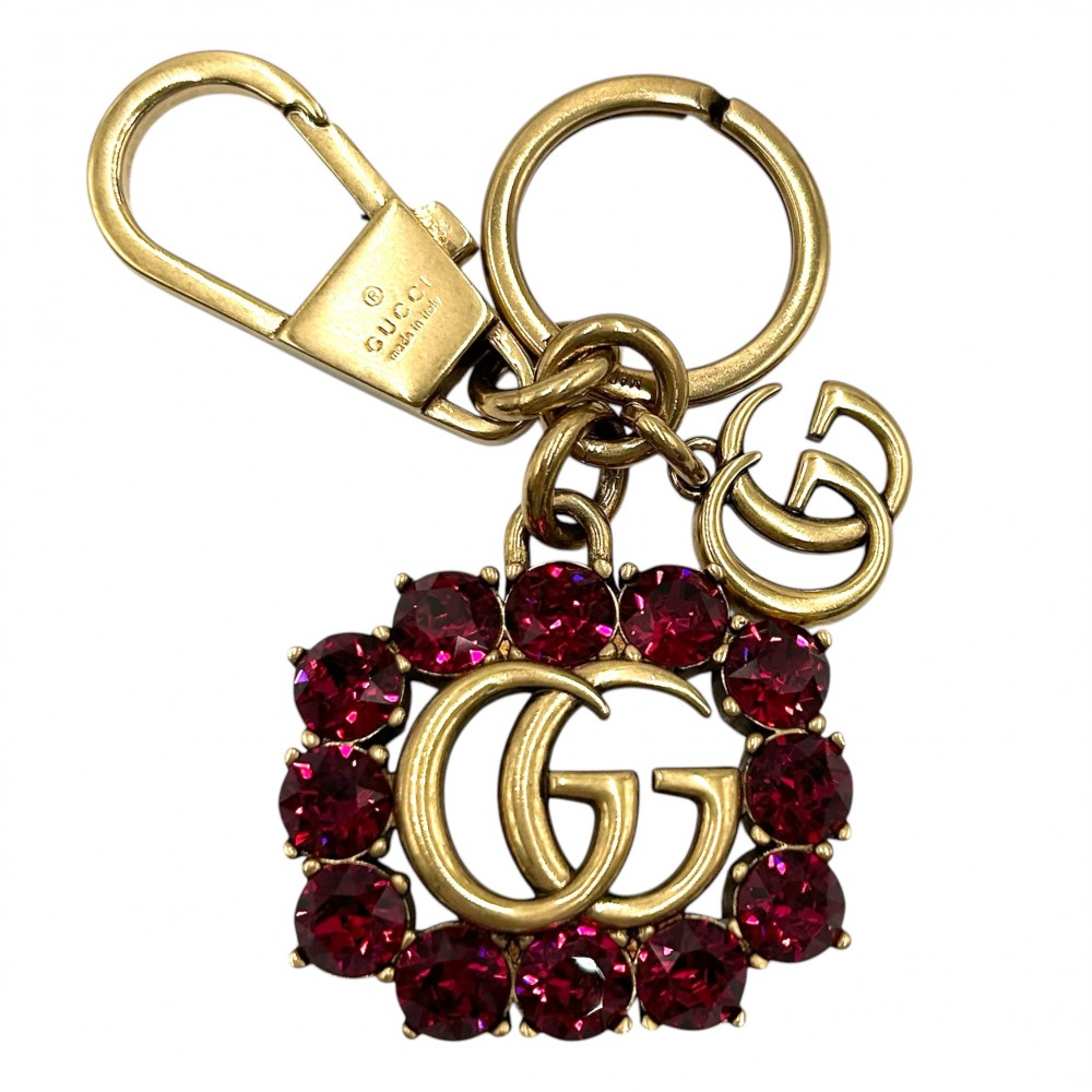 GUCCI グッチ　シェリーラインキーホルダー　キーリング　レザー　ブラック箱付 楽天市場】GUCCI グッチ グッチシマ シェリー ボーン型チャーム
