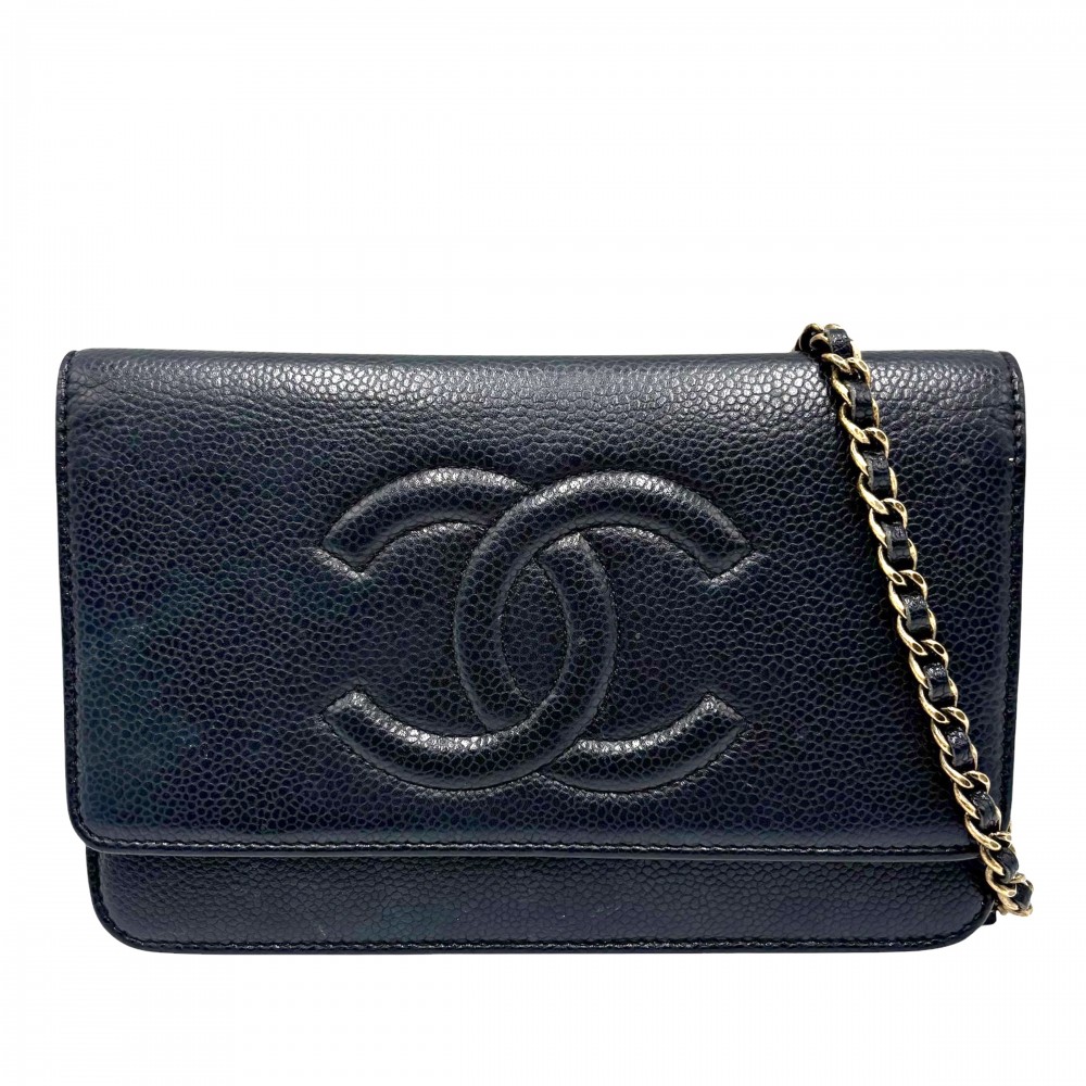 シャネル カメリア チェーンウォレット ショルダーバッグ ポシェット CHANEL シャネル カメリア チェーンウォレット ショルダーバッグ