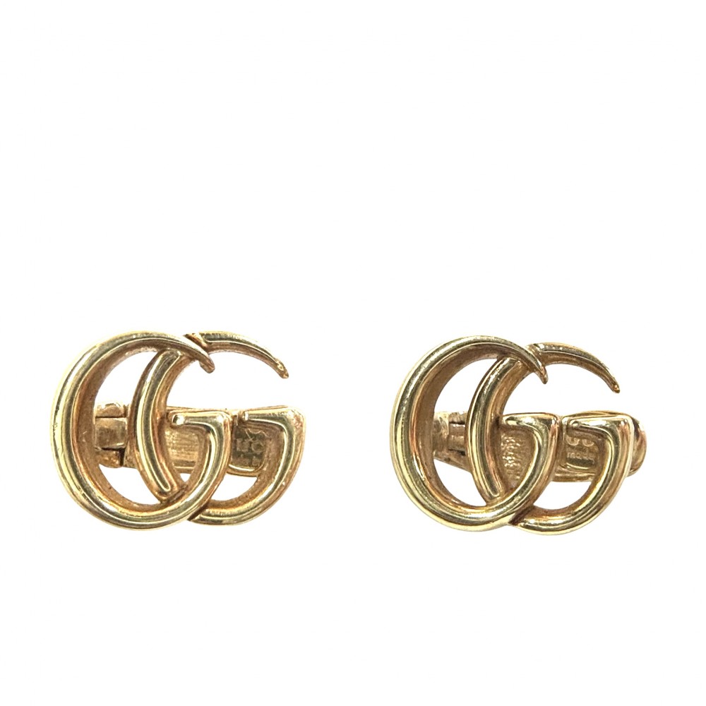 格安2点！送料無料　GUCCI未使用品　グッチ高級リングとイヤカフ※片耳用 GUCCI グッチ ピアス 片耳用 シングル GGランニング