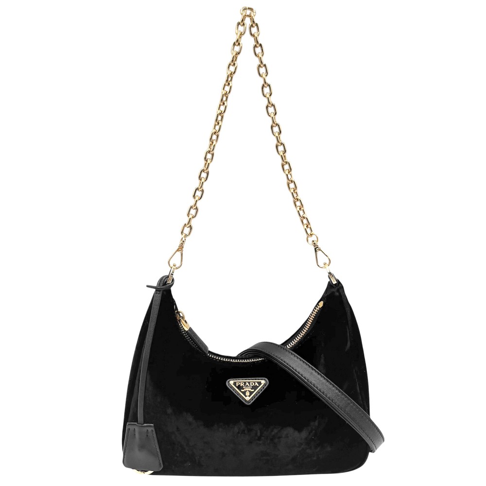 プラダ　ベルベットジャカート トートバッグ 希少】PRADA パッド入り ベルベット ミニトートバッグ (PRADA