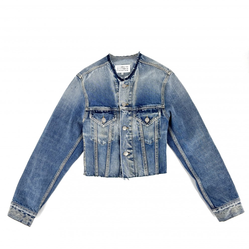 送料込/関税込■Maison Margiela■ダメージ加工デニムジャケット Maison Margiela（旧Maison Martin Margiela） - 50 新品 メゾン