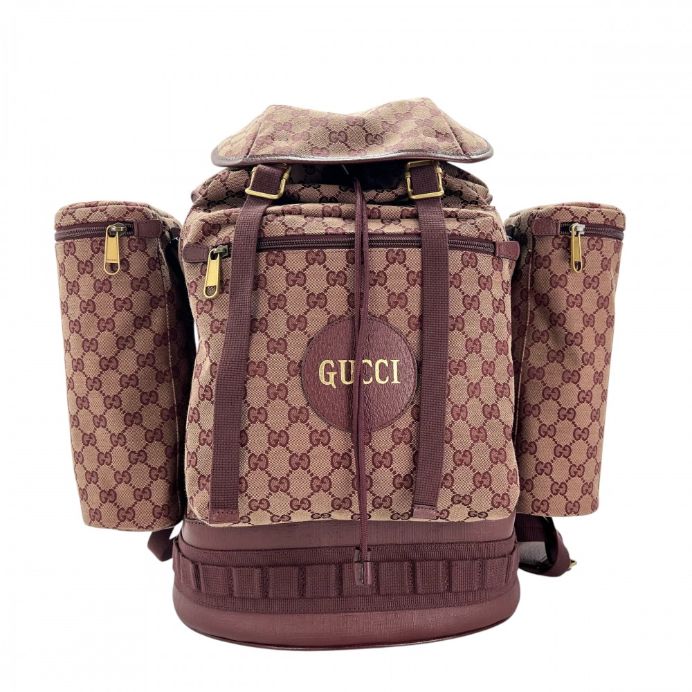 楽天市場】Gucci グッチ テクノキャンバス バックパック 450982