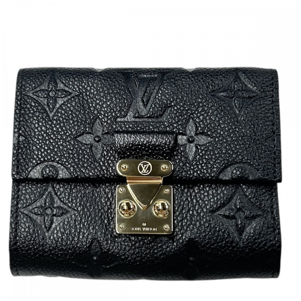 【最高級美品】ヴィトン ポルトフォイユ メティス コンパクト アンプラント 黒 LOUIS VUITTON - 【最高級美品】ヴィトン ポルトフォイユ