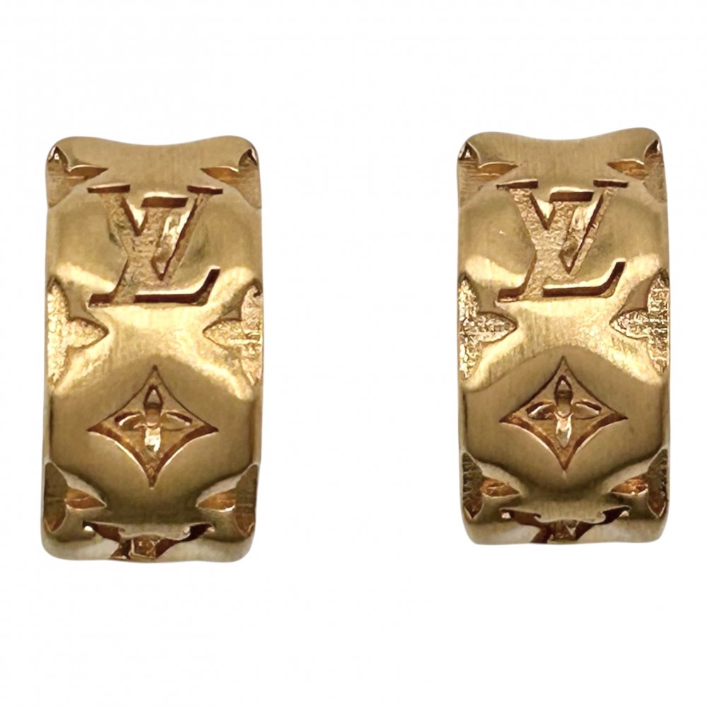 ✨美品✨ルイヴィトン　M00609 ピアス・LV アイコニック ストラス　金色 ルイヴィトン ピアス ピアス・LVアイコニック ストラス LOUIS