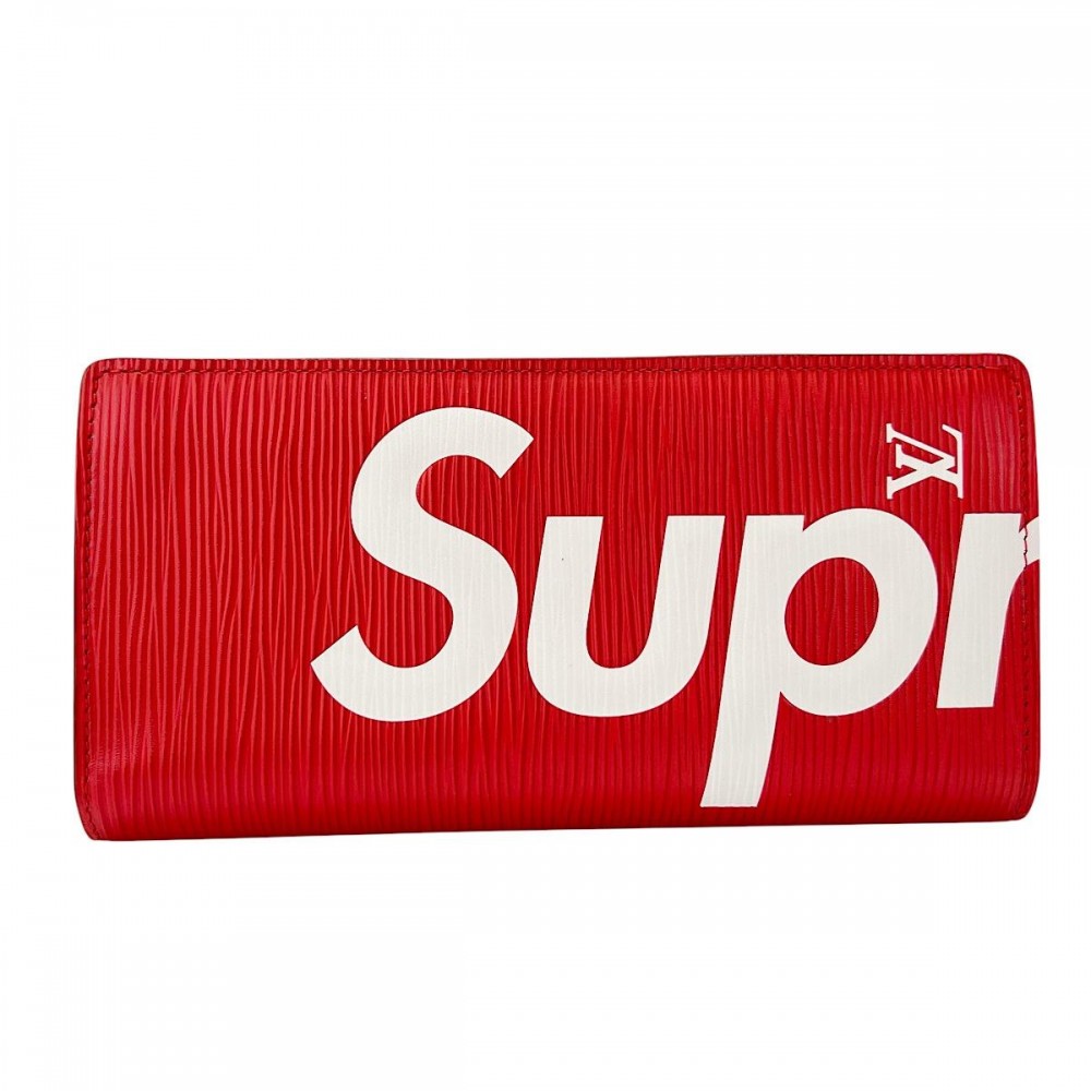 ルイヴィトン シュプリーム コラボデザイン 長財布 入手困難☆コラボ【LOUIS VUITTON x Supreme】ブラザ 長財布