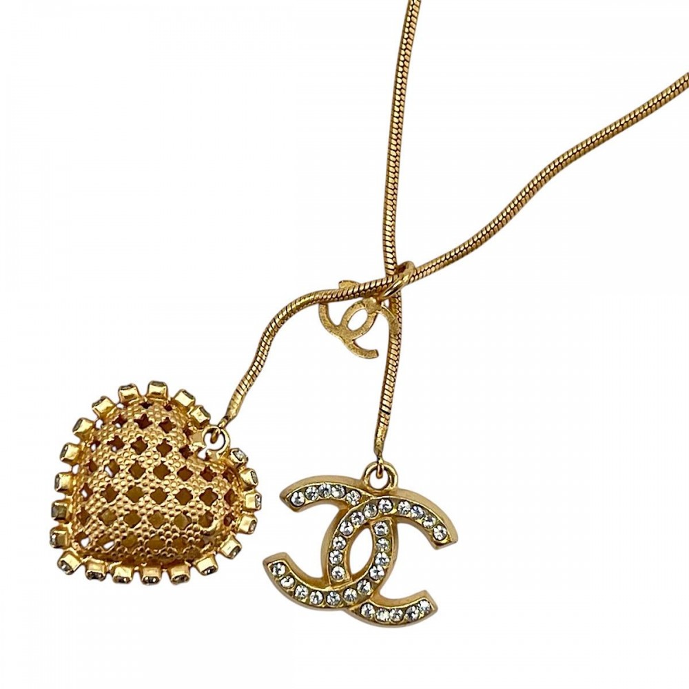 シャネル CHANEL ハートネックレス カメリア ココマーク 楽天市場】シャネル・CHANEL ハートネックレス カメリア/ココ