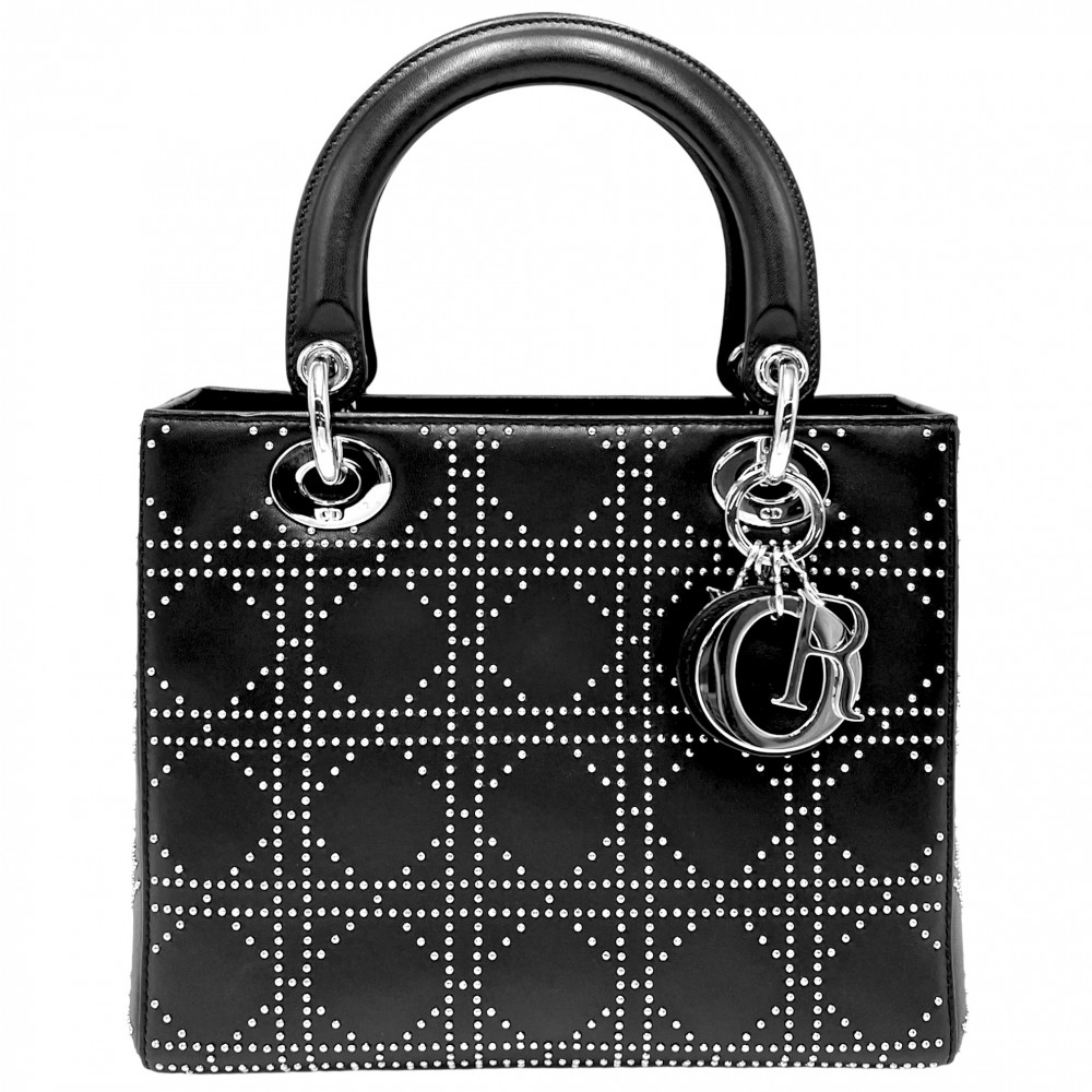 Dior 黒 スタッズ バングル 12400987_1.jpg