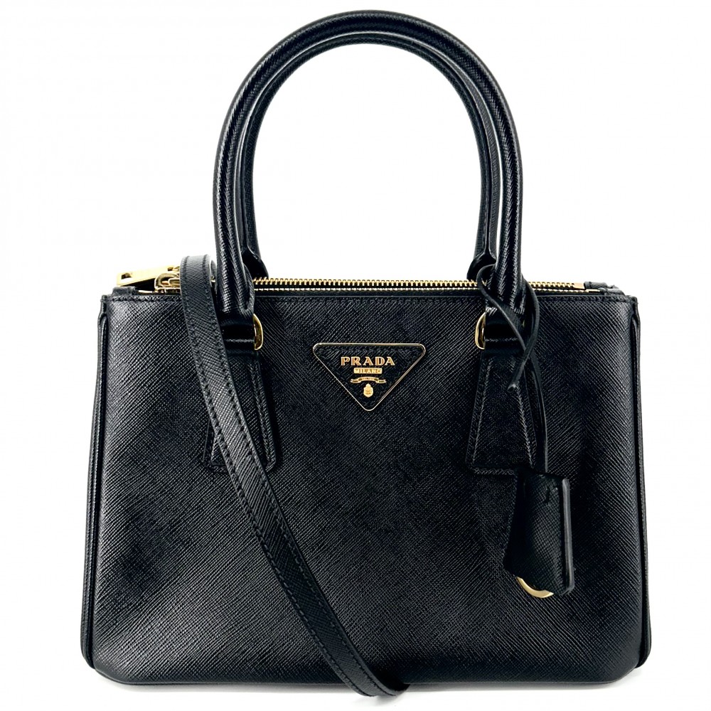 楽天市場】【美品】プラダ 【PRADA】ガレリアバッグ ミニ ピンク