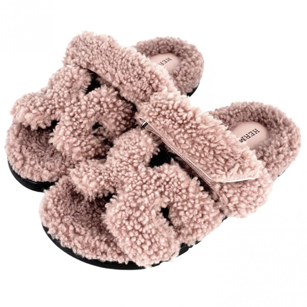 楽天市場】【新品】HERMES エルメス シプレ サンダル ムートン ベルト