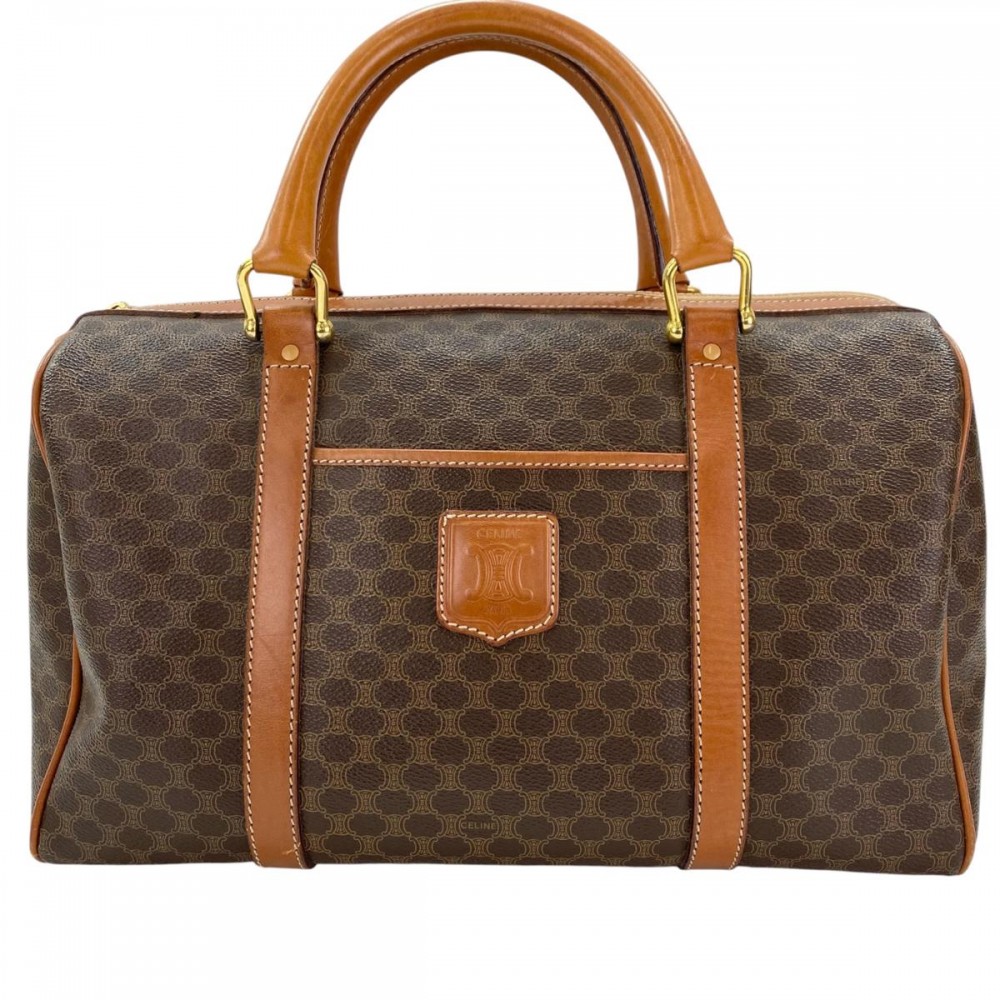 楽天市場】【バッグ】CELINE セリーヌ Cマカダム ハンドバッグ