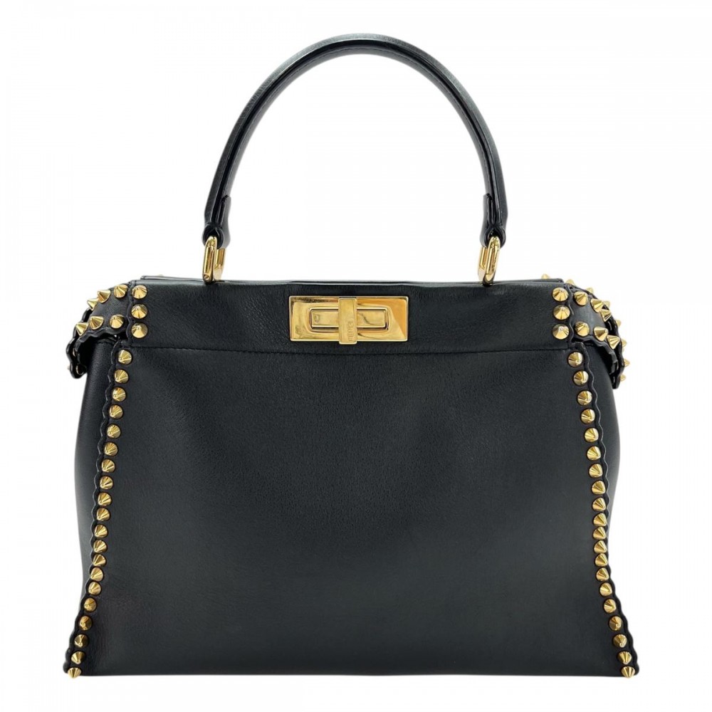 FENDI バッグ ピーカブー スタッズ 楽天市場】フェンディ FENDI ピーカブー レギュラー 2WAYバッグ 花