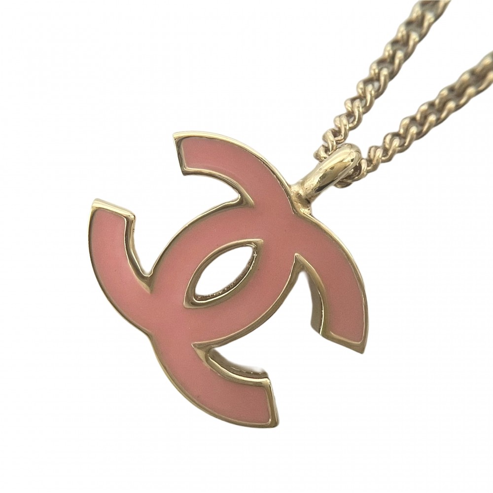 楽天市場】シャネル プチネックレス カデナ 南京錠 ココマーク B18P