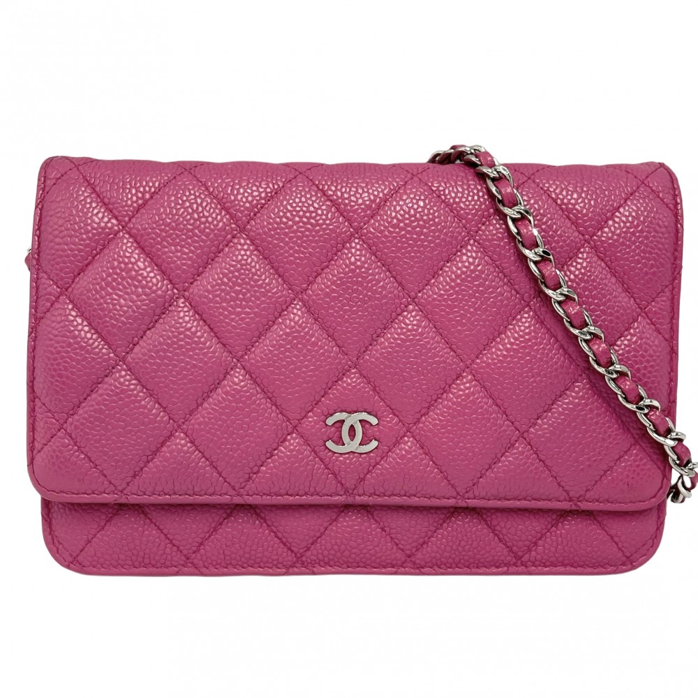 シャネル　キャビアスキン　デカココ　ピンク　ショルダー　長財布　チェーン 楽天市場】【財布】CHANEL シャネル キャビアスキン ココマーク