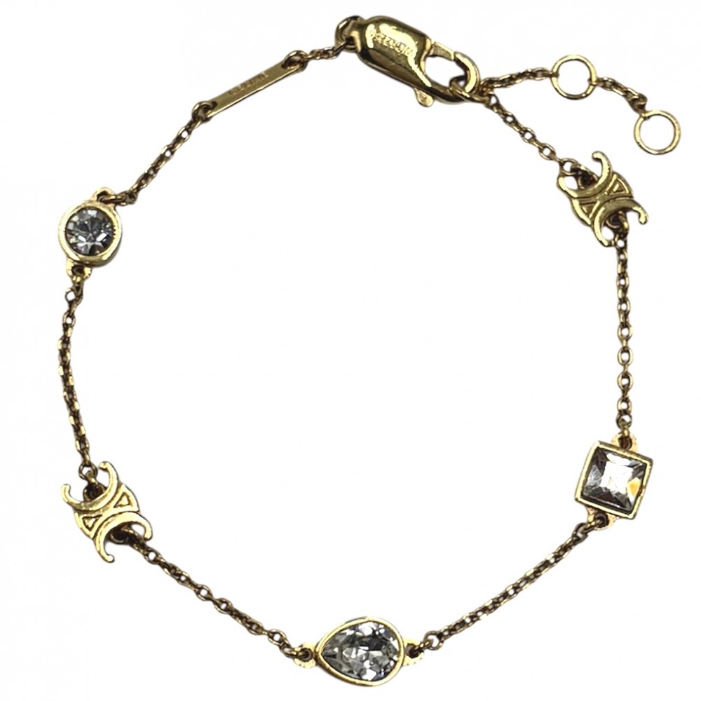 楽天市場】セリーヌ トリオンフ ラインストーン ブレスレット/合金