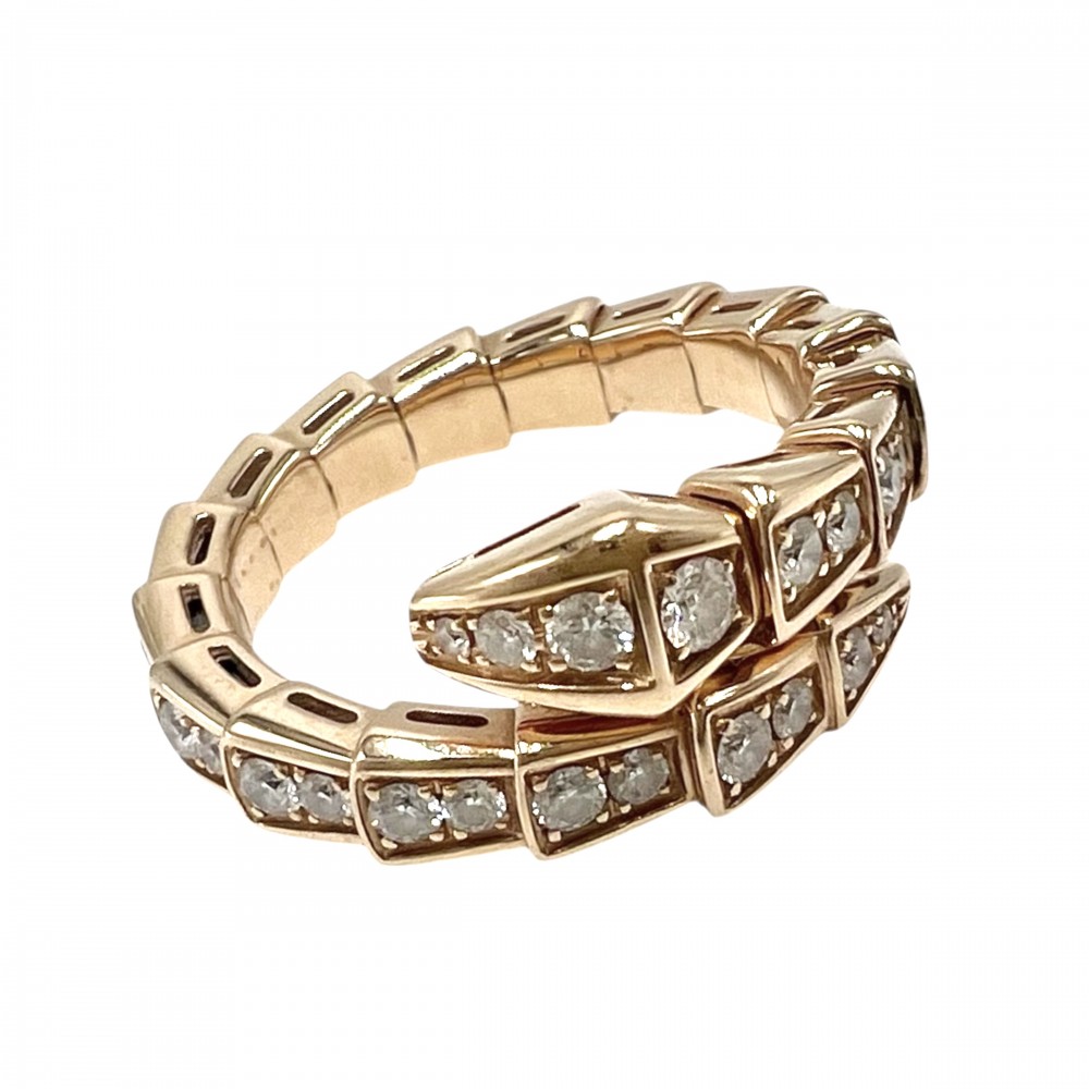 楽天市場】BVLGARI ブルガリ セルペンティ ヴァイパー オニキス リング