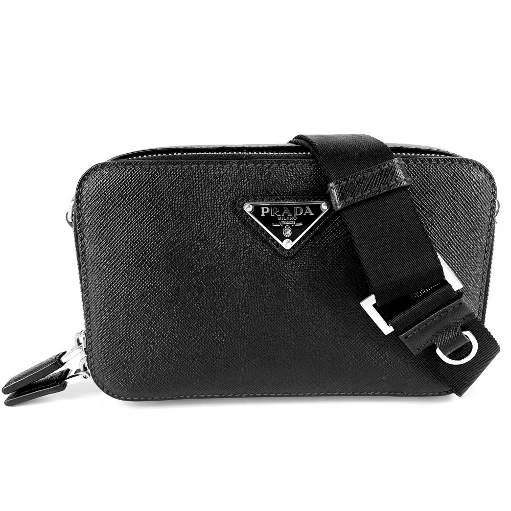 楽天市場】【美品】プラダ【PRADA】プラダブリック サフィアーノレザー