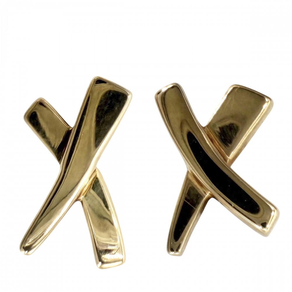 ☆SALE☆キス クロス ピアス パロマピカソ 2214 ジュエリーTIFFANY&amp 