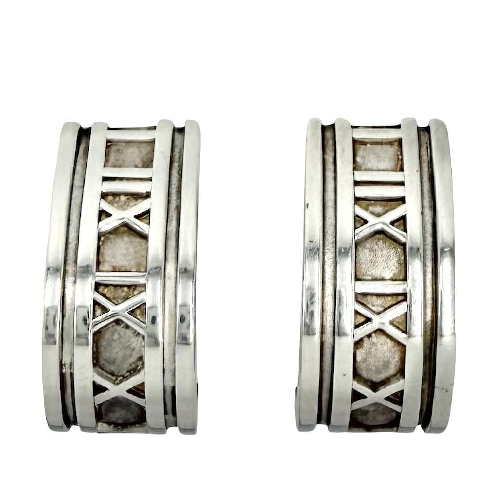 ティファニー イヤリング レディース アトラス ジュエリー アクセサリー TIFFANY&Co. シルバー925 約14.9g【中古品】