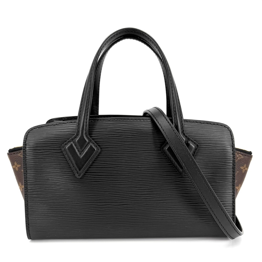ルイヴィトン 2WAY レディース エピ ヴァレンヌ EW ハンドバッグ ショルダーバッグ 斜め掛け モノグラム LOUIS VUITTON M11791 ブラック 黒 ブラウン 茶 ゴールド金具 美品【中古品】