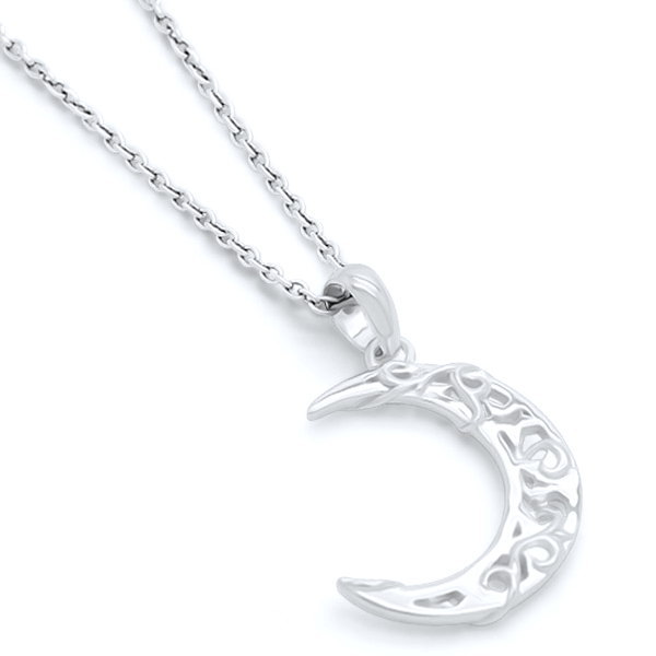 ムーン シルバーペンダントトップ*FREE STYLE(フリースタイル) シルバー925 メンズ レディース アクセサリー｜シルバーアクセサリーバズショット 7,106円