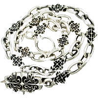 楽天市場】HTCエイチティーシーウォレットチェーン フラワーターコイズ