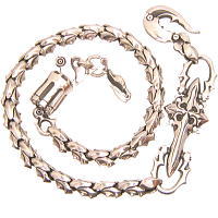 楽天市場】SKULL WORKSスカルワークス◇S.W. ウォレットチェーン