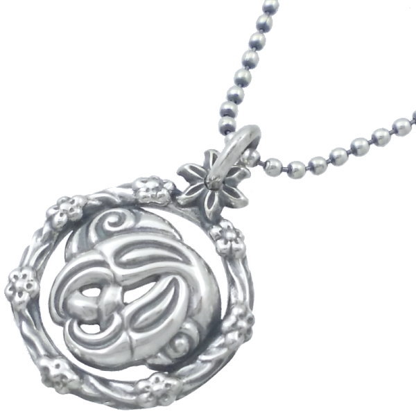 ロンワンズ(LONE ONES)*フローラル ネスト シルバーペンダントネックレス|シルバーアクセサリーバズショット