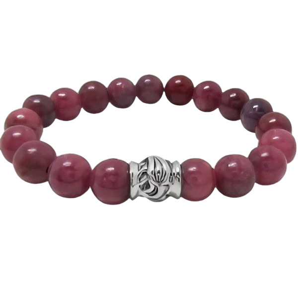 専用ロンワンズ　ホーク ビード サファイア (10mm)ストーンブレスレット 専用ロンワンズ ホーク ビード サファイア (10mm)ストーン