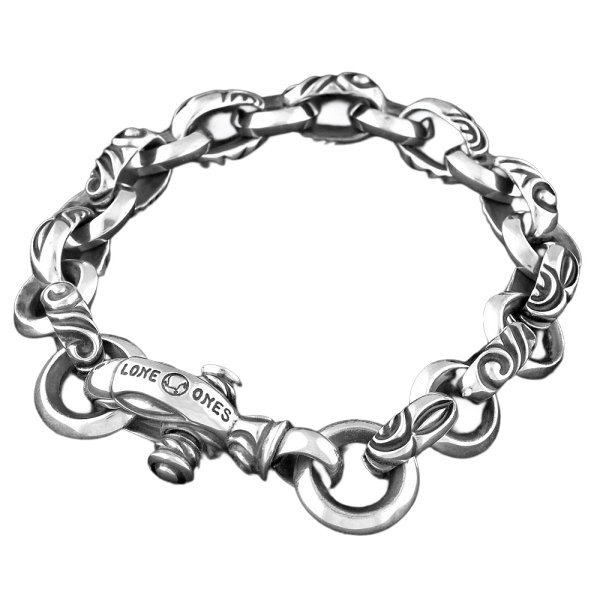 ロンワンズ(LONE ONES)*レイヴン シルバーブレスレット