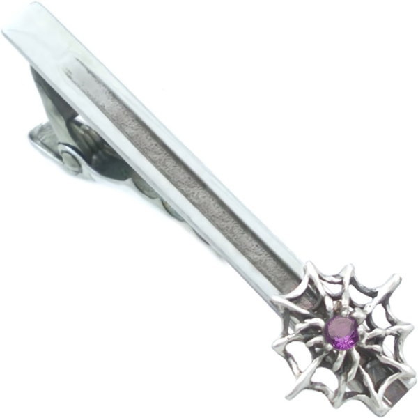 数量は多 楽天市場 2月 アメジスト スパイダー シルバー925ネクタイピン誕生石 シルバーアクセサリーバズショット 正規激安 Www Kioskogaleria Com