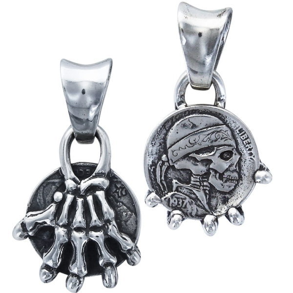 トラヴィスワーカー(TRAVIS WALKER)*ハイファイヴ チーフ シルバーペンダントトップ|シルバーアクセサリーバズショット