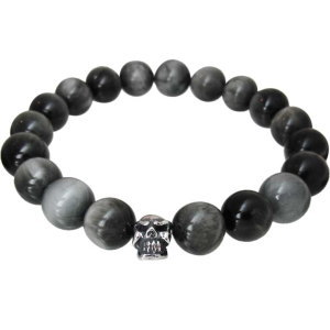 トラヴィスワーカー(TRAVIS WALKER)* 10mm イーグルアイチョンプススカルブレスレット