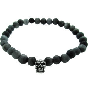 トラヴィスワーカー(TRAVIS WALKER)* 6mm スモールイーグルアイチョンプススカルブレスレット