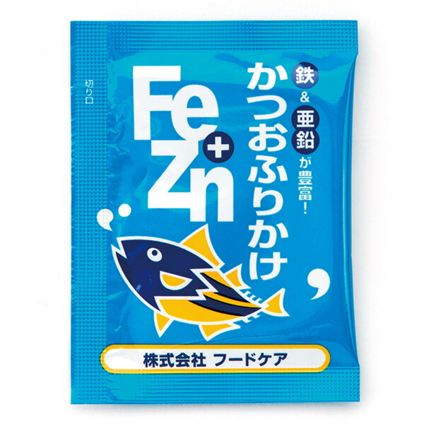 FeZnふりかけ かつお 3ｇ×50袋 腎臓病食 低たんぱく食品 減塩食品 メイルオーダー