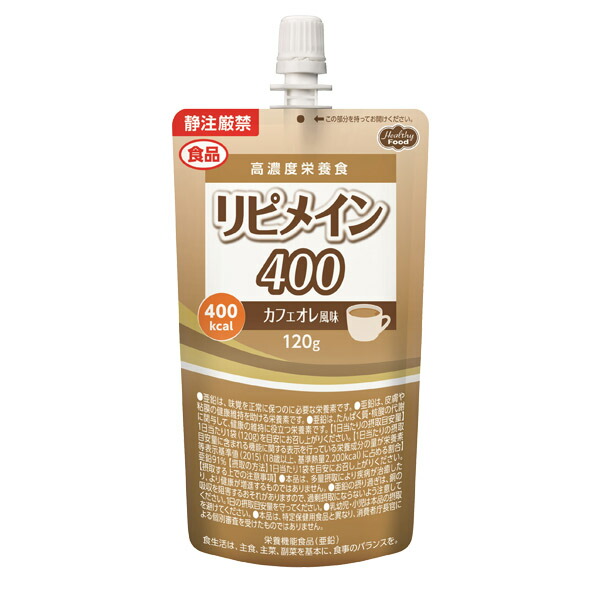 リピメイン400 カフェオレ風味 120g×24袋|ビースタイル店