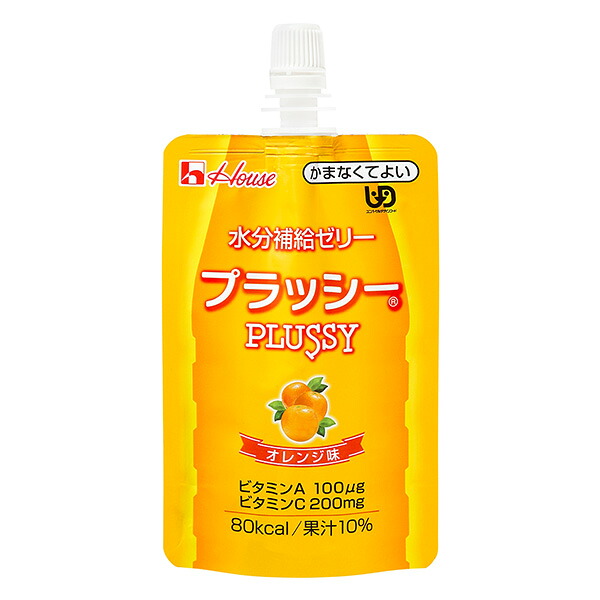 水分補給 水分補給ゼリー プラッシーオレンジ味 120ｇ×40本