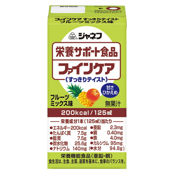 楽天市場】介護食 高カロリー キューピー ジャネフ ファインケア いちご味 125ml×12本 : ビースタイル楽天市場店