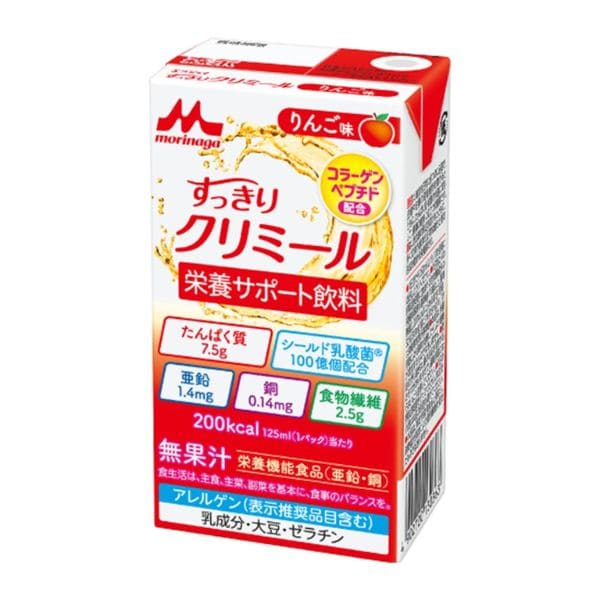 エンジョイすっきりクリミール りんご味　125ml×24本